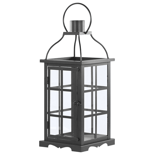 Lanterna CLARA Metal 42 cm Preto