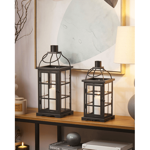 Lanterna CLARA Metal 42 cm Preto