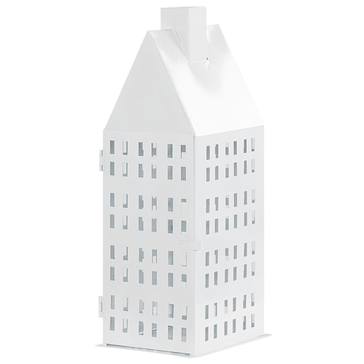 Lanterna DOLOK Metal 40 cm Branco