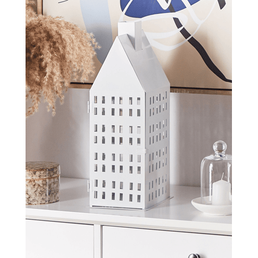 Lanterna DOLOK Metal 40 cm Branco