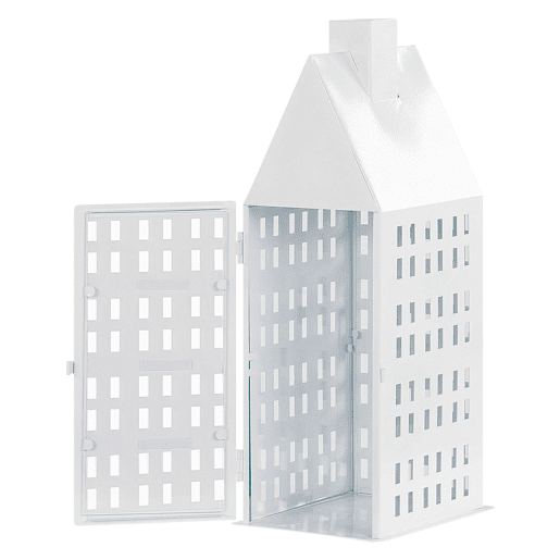 Lanterna DOLOK Metal 40 cm Branco