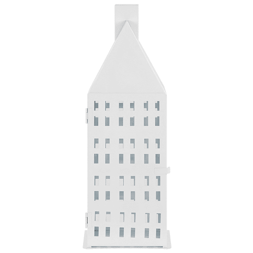 Lanterna DOLOK Metal 40 cm Branco