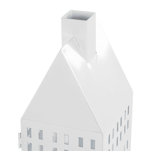 Lanterna DOLOK Metal 40 cm Branco