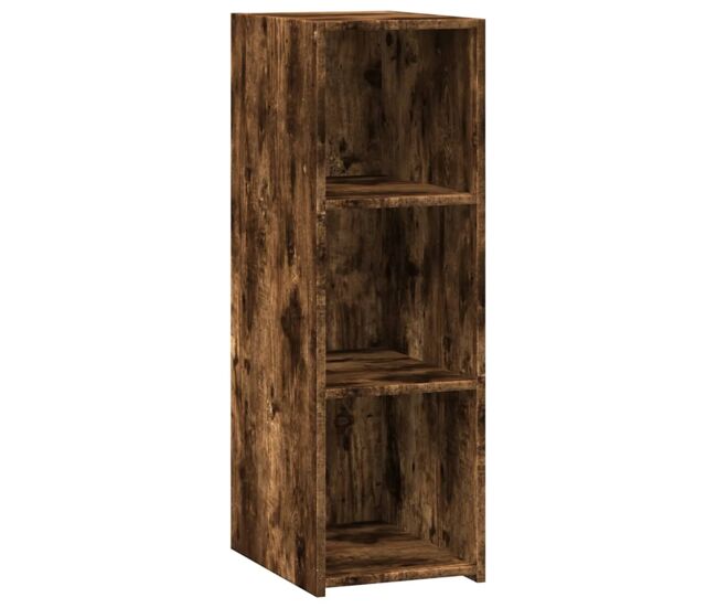 Vidaxl aparador de madera de ingeniería roble ahumado 30x41x93 cm