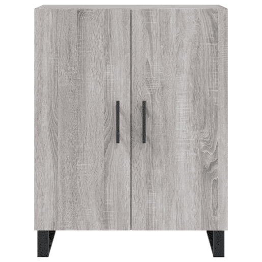 vidaXL Aparador 69,5x34x90 cm derivados de madeira cinzento sonoma vidaXL Aparador 69,5x34x90 cm derivados de madeira cinzento sonoma