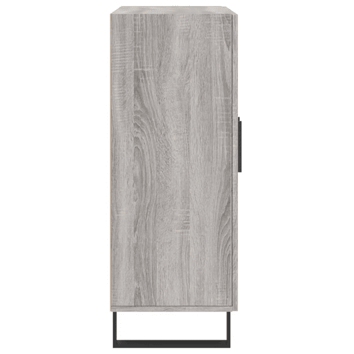 vidaXL Aparador 69,5x34x90 cm derivados de madeira cinzento sonoma vidaXL Aparador 69,5x34x90 cm derivados de madeira cinzento sonoma