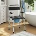 Silla con Inodoro Acero, Plástico HOMCOM, hogar - baño Silla con Inodoro Acero, Plástico HOMCOM, hogar - baño Negro