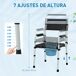 Silla con Inodoro Acero, Plástico HOMCOM, hogar - baño Silla con Inodoro Acero, Plástico HOMCOM, hogar - baño Negro