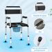 Silla con Inodoro Acero, Plástico HOMCOM, hogar - baño Silla con Inodoro Acero, Plástico HOMCOM, hogar - baño Negro