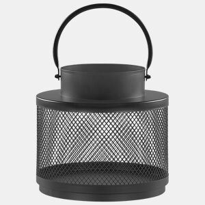 Lanterna YAMDENA Metal 24 cm Preto
