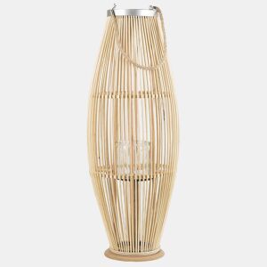 Lanterna TAHITI Madeira de bambu 84 cm Natural