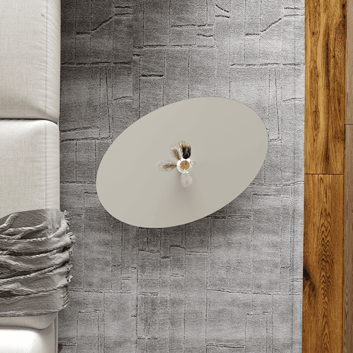 Mesa de centro Højreby 70x44x43 cm Cor de arenito en.casa