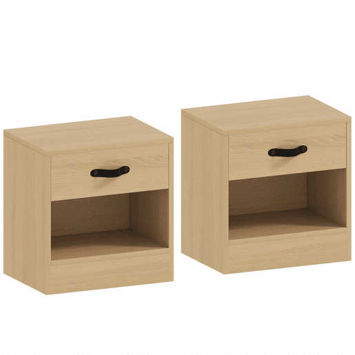 HOMCOM Secretária Moderna Mesa de Estudo com Estrutura de Aço Mesa de Computador 105x50x76 cm Madeira e Branco
