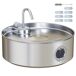Fuente Agua Mascota Acero Inoxidable 304 PawHut Fuente Agua Mascota Acero Inoxidable 304 PawHut Gris