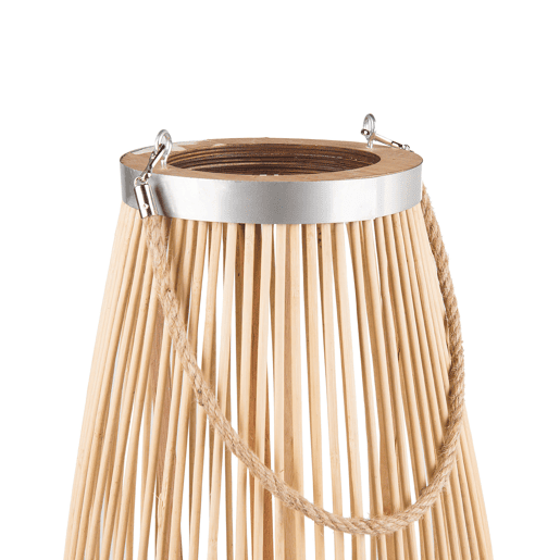Lanterna TAHITI Madeira de bambu 72 cm Natural