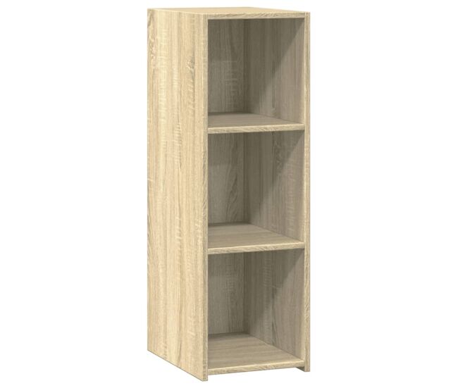 Vidaxl aparador de madera de ingeniería roble sonoma 30x41x93 cm