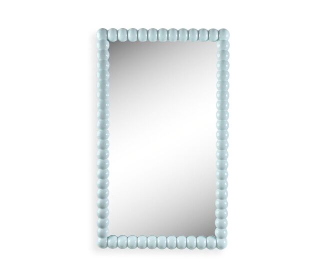 Espejo de pared versa azul 3,8 x 76 x 45,5 cm