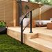 Barandilla de Escalera Metal Outsunny Barandilla de Escalera Metal Outsunny Negro