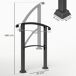 Barandilla de Escalera Metal Outsunny Barandilla de Escalera Metal Outsunny Negro