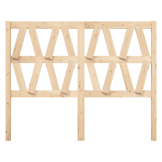 vidaXL Cabeceira de cama 126x4x100 cm pinho maciço vidaXL Cabeceira de cama 126x4x100 cm pinho maciço