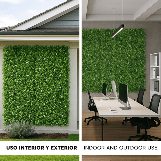 Well Home Jardim Vertical Artificial, Painel de Cerca Viva