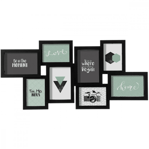 Well Home Black 8-Porta-retratos
