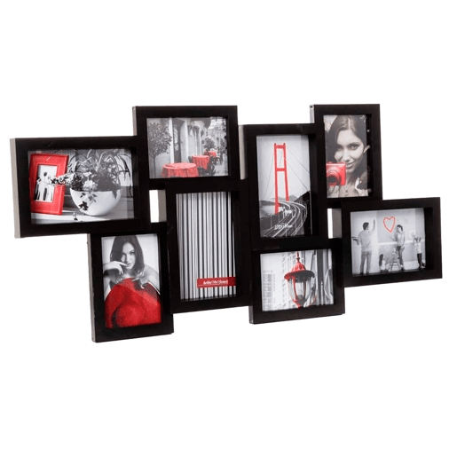 Well Home Black 8-Porta-retratos