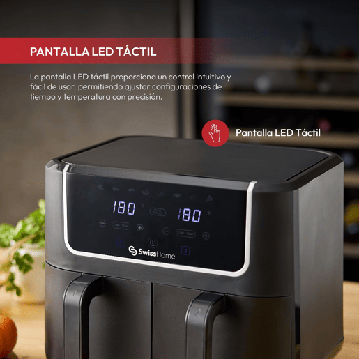Fritadeira a Ar e 2 Panelas com 8 Funções Fritadeira a Ar e 2 Panelas com 8 Funções