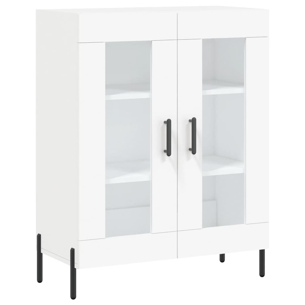 Vidaxl aparador de madera de ingeniería blanco 69,5x34x90 cm