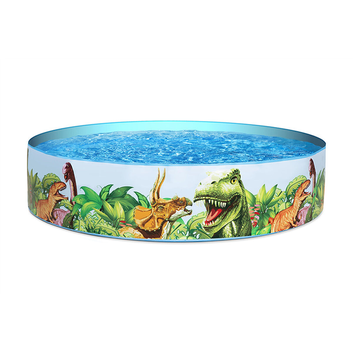 Bestway piscina rigida infantil pvc dinosaurios 183x38 cm +2 años jardin 55022