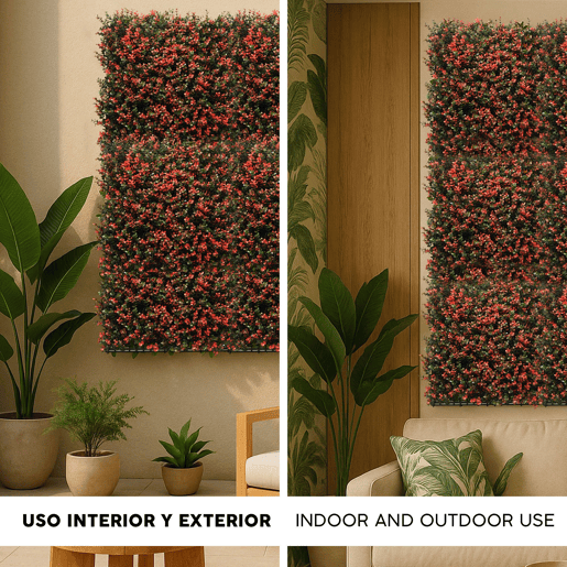 Well Home Jardim Vertical Artificial, Painel de Cerca Viva