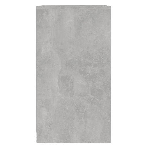 vidaXL Aparador 70x40,5x75 cm derivados de madeira cinzento cimento
