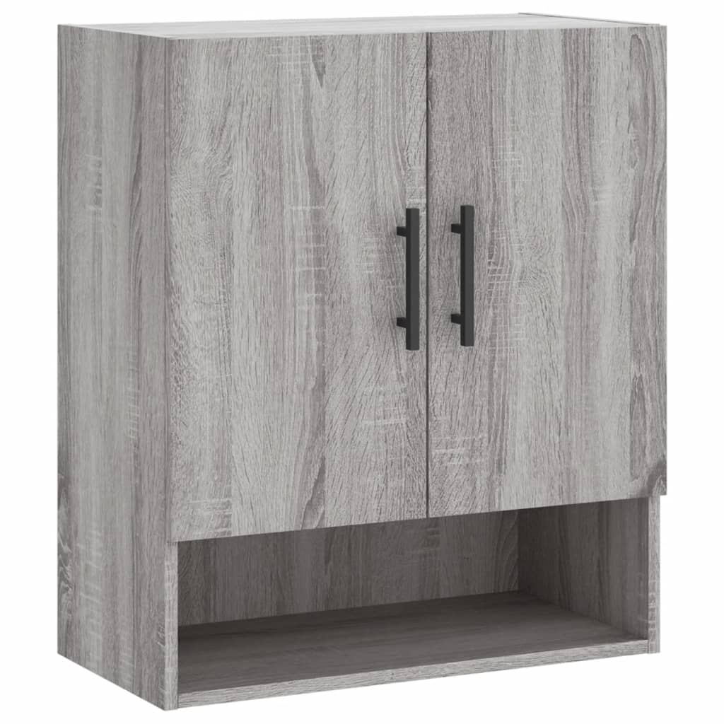 Armario De Pared 60 Roble/ Gris