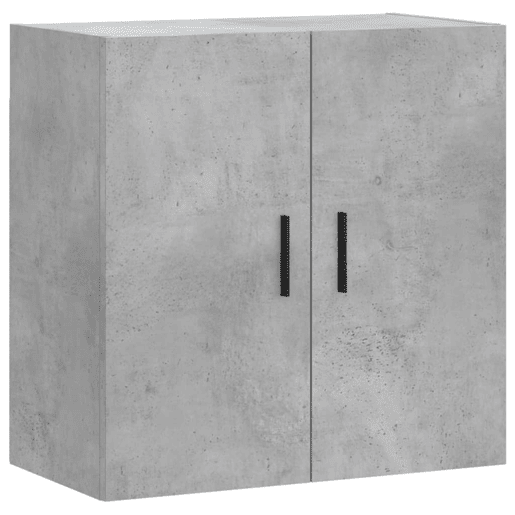 vidaXL Armário parede 60x31x60cm derivados de madeira cinzento cimento
