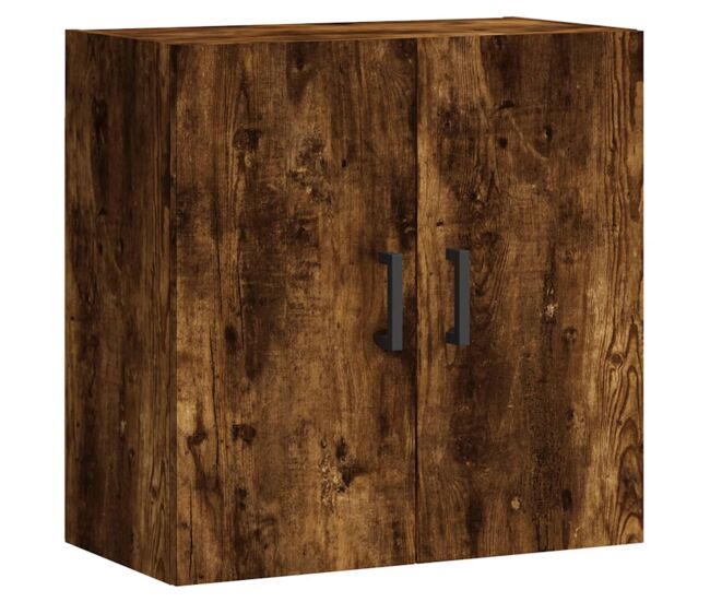 Vidaxl armario de pared madera de ingeniería roble ahumado 60x31x60 cm