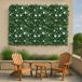 Well Home Jardín Vertical Artificial, Panel de Seto Well Home Jardín Vertical Artificial, Panel de Seto Verde