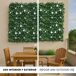 Well Home Jardín Vertical Artificial, Panel de Seto Well Home Jardín Vertical Artificial, Panel de Seto Verde