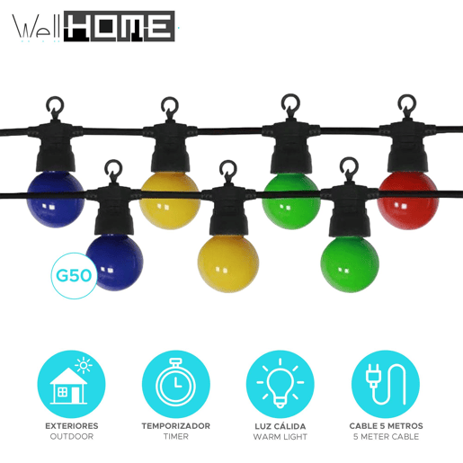 Bem-estar Home Garland Light Bem-estar Home Garland Light