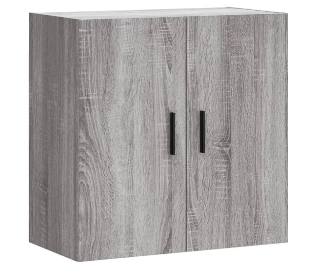 Vidaxl armario de pared madera de ingeniería gris sonoma 60x31x60 cm