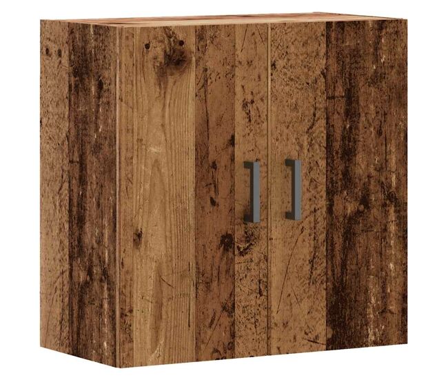Vidaxl armario pared madera ingeniería envejecida 60x31x60 cm