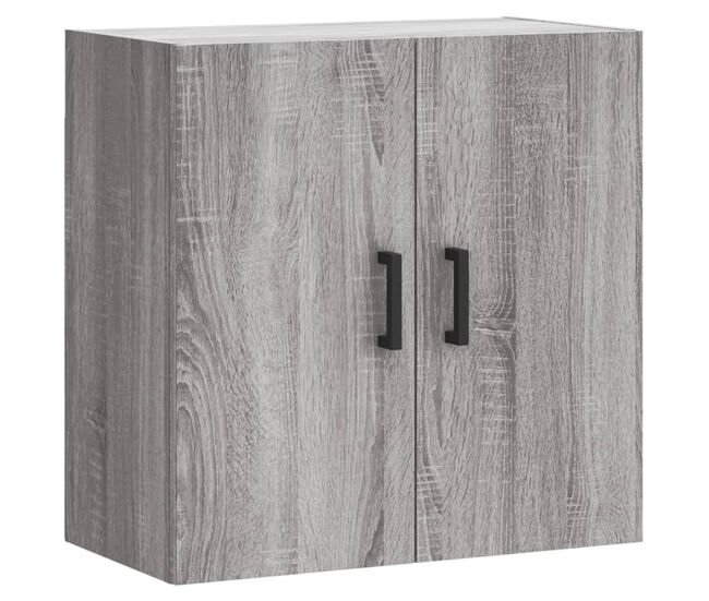Vidaxl armario de pared madera de ingeniería gris sonoma 60x31x60 cm