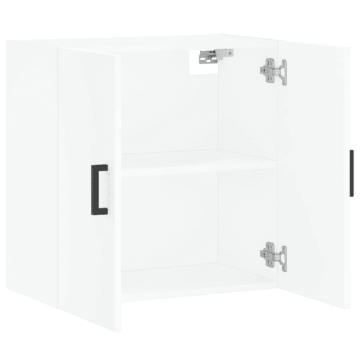 vidaXL Armário de parede 60x31x60 cm derivados de madeira branco vidaXL Armário de parede 60x31x60 cm derivados de madeira branco