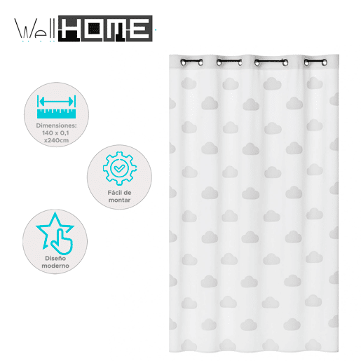 Cortina infantil Well Home uage Cortina infantil Well Home uage
