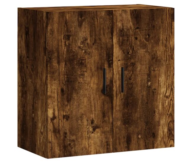 Vidaxl armario de pared madera de ingeniería roble ahumado 60x31x60 cm