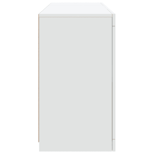 vidaXL Aparador com luzes LED 123x37x67 cm branco vidaXL Aparador com luzes LED 123x37x67 cm branco