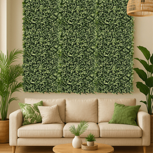 Well Home Jardim Vertical Artificial, Painel de Cerca Viva