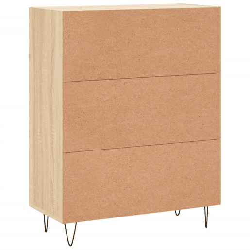 vidaXL Aparador 69,5x34x90 cm derivados de madeira carvalho sonoma vidaXL Aparador 69,5x34x90 cm derivados de madeira carvalho sonoma