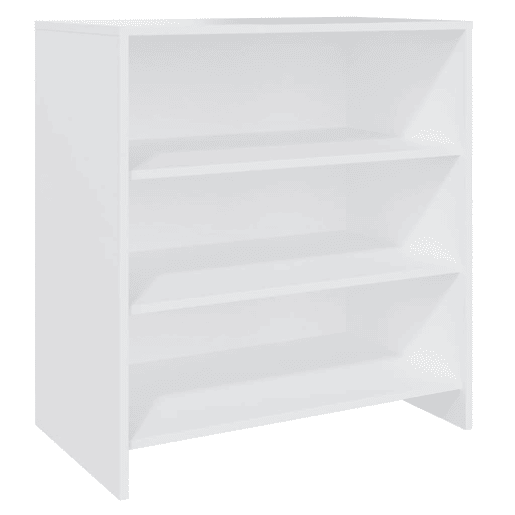 vidaXL Aparador 70x40,5x75 cm aglomerado branco