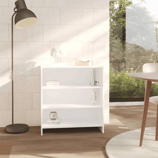 vidaXL Aparador 70x40,5x75 cm aglomerado branco