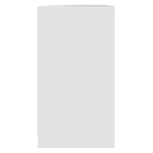 vidaXL Aparador 70x40,5x75 cm aglomerado branco